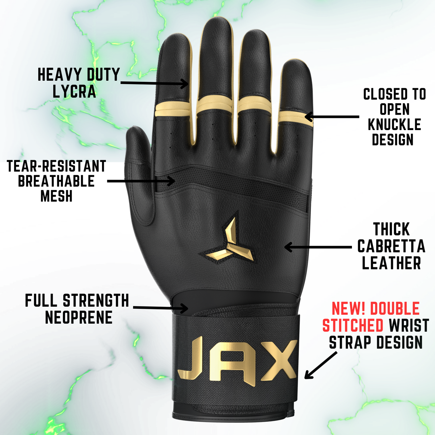 Jax Model One Pure Gold - STRAP CUFF V2