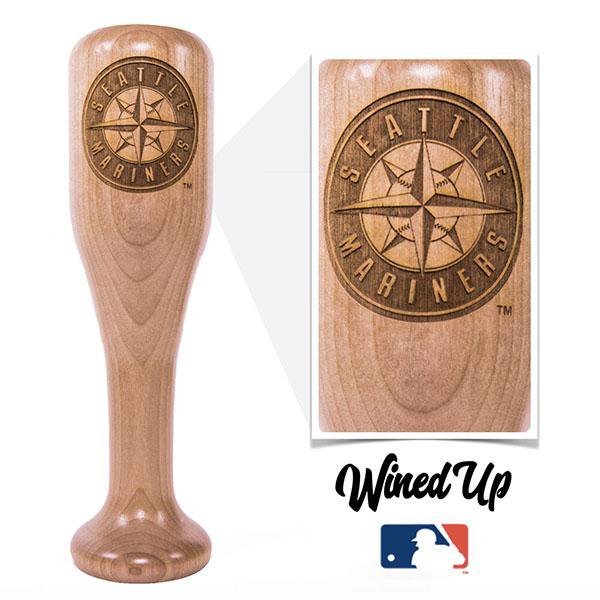 Seattle Mariners Wined Up® - Baseball Bat Wine Mug