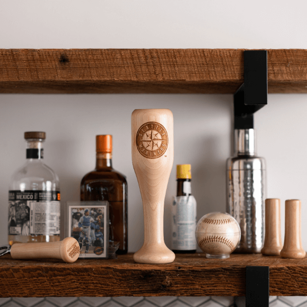 Seattle Mariners Wined Up® - Baseball Bat Wine Mug