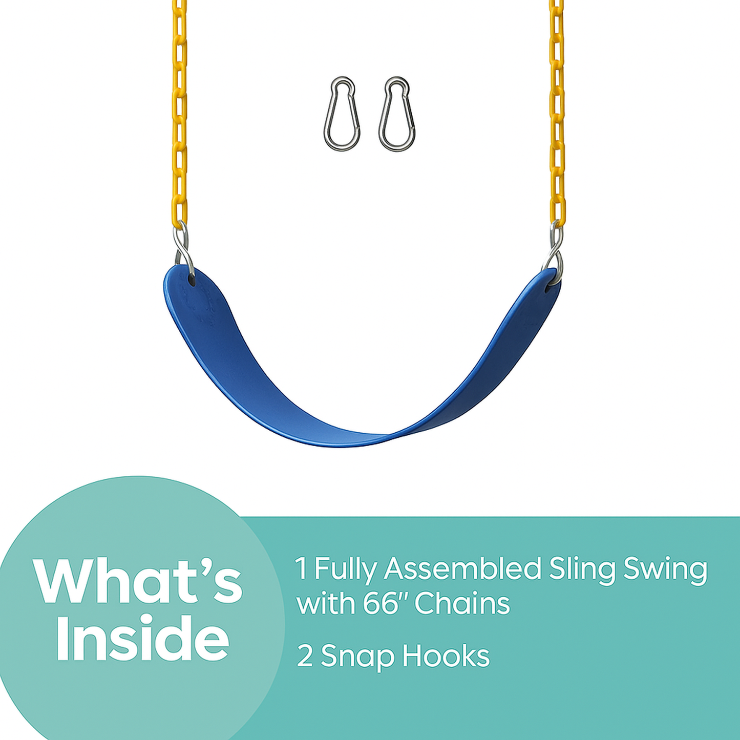 Swing Set Replacement Swing - Blue