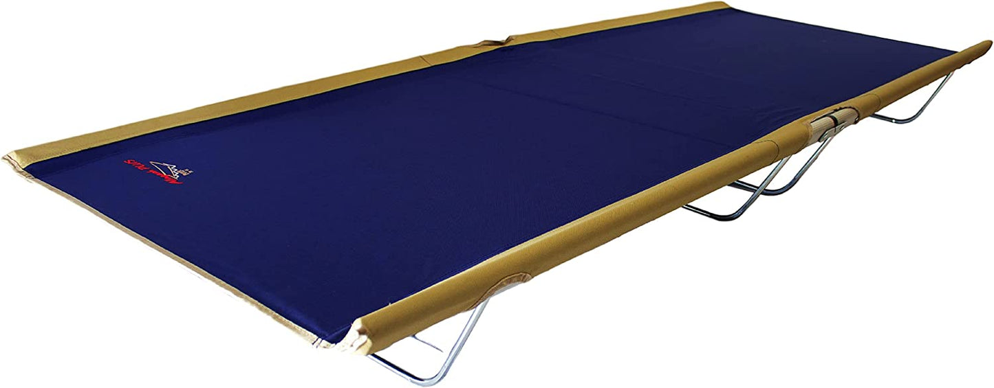 BYER OF MAINE, Allagash Plus, Cot, 76" L X 30" W X 8" H, Lightweight Cot, Extra Wide, Camping Cots Adult, Holds up to 250lbs, Portable Camping Cot