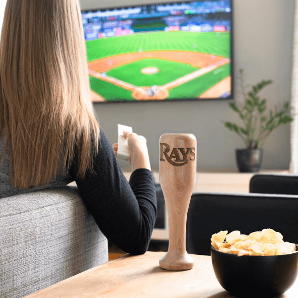 Tampa Bay Rays Wined Up® | Baseball Bat Wine Mug
